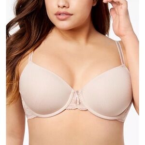 Wacoal Top Tier Contour Lace Bra In Nude Size 32D